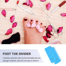 Toe Separators, Toe Spacers Sponge Toe Stretcher Pedicures (1 Pair) - justgrabit.in | Just Grab It