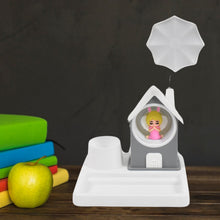 Cute Cartoon Home Design LED Desk Light with Plastic Base, Multi - Color (1 Pc) - justgrabit.in | Just Grab It