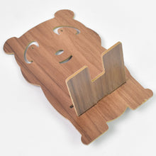 Wooden Cartoon Shape Design Mobile Stand (1 Pc) - justgrabit.in | Just Grab It