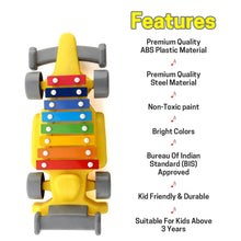Musical Car Piano Xylophone Toy, Plastic Car Xylophone (1 Set) - justgrabit.in | Just Grab It