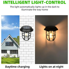 Solar Lantern Wall Lights Fixtures with Motion Sensor (1 Pc) - Justgrabit Inc.