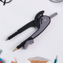 2 - Piece Geometry Protractor Set with Lock and Transparent Protractor - justgrabit.in | Just Grab It