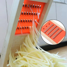 Cucumber Vegetable Slicer Salad Kitchen Wooden Shredder Cutter Grater Slicer - Justgrabit Inc.