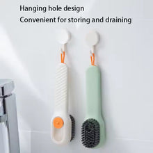 Multifunctional Scrubbing Brush with Liquid / Soap Dispenser (1 Pc) - justgrabit.in | Just Grab It