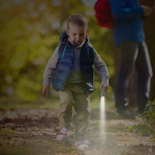 Portable Mini Torch - Super - Bright LED Flashlight with 3AAA Batteries Included - Justgrabit Inc.