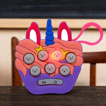 Mini Push Bubbles Game with Keychain & Music Game (1 Pc) - justgrabit.in | Just Grab It