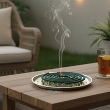 Round Metal Mosquito Coil Stand (1 Pc) - justgrabit.in | Just Grab It