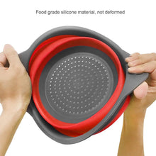 Round Sili Strain used in all kinds of household and official kitchen purposes as a Foldable utensil. - Justgrabit Inc.