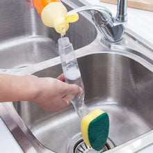 Liquid dispensing Scrub widely used for washing and cleaning utensils and all kitchen stuff to make them again clean and shiny. - Justgrabit Inc.