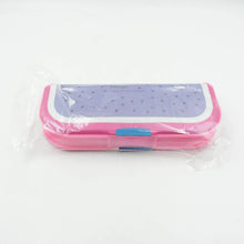 Multipurpose Cartoon Pencil Box – 2 - Compartment Compass Box for Kids (Mix Color 1 Pc) - Justgrabit Inc.