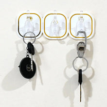TRANSPARENT ADHESIVE WALL HOOK (6 PCS SET) - justgrabit.in | Just Grab It
