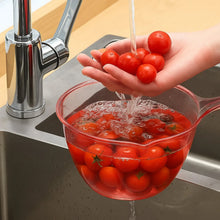 Multipurpose Kitchen Washing & Straining Bowl (1100 ML / 1 Pc) - justgrabit.in | Just Grab It