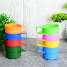 Rainbow Picnic Plastic Pitcher / Jug / Kettle Glass / Cup Set Water (9 Pcs Set) - justgrabit.in | Just Grab It