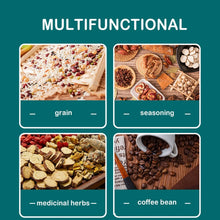 Multi - Functional Electric Stainless Steel Herbs Spices Nuts Grain Grinder with Stainless Steel Bowl, Portable Coffee Bean Seasonings Spices Mill Powder Machine Grinder Machine for Home and Office - justgrabit.in | Just Grab It