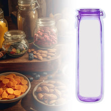 Food Storage Bag Bottles Shape Ziplock Bags Reusable (1 Pc / 500 ML) - justgrabit.in | Just Grab It