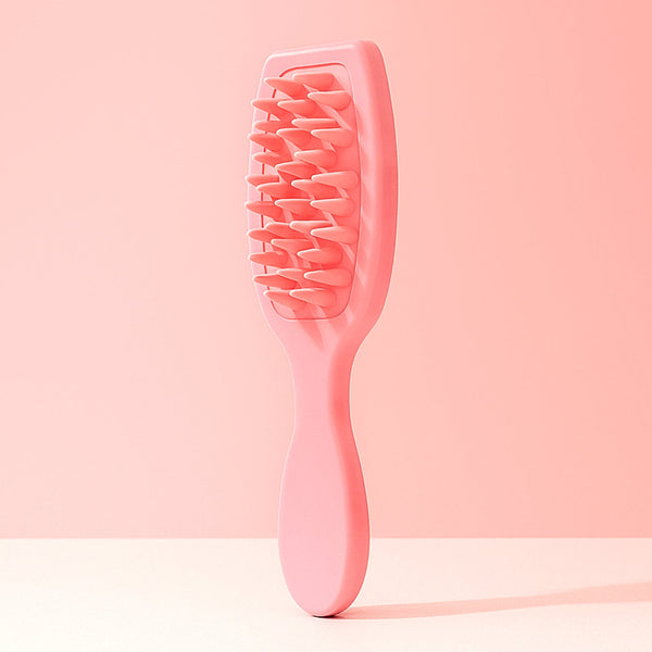 🎁 🎁 Multipurpose Silicone Scalp Massager Shampoo Brush (1 Pc) - justgrabit.in | Just Grab It