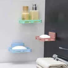 Bathroom & Kitchen Soap Holder: Self - Adhesive ,Sabudani (Plastic Box) - Justgrabit Inc.
