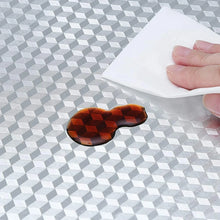 2 Meter Aluminium Foil Sticker used in all kitchen purposes to prevent oily and greasy stains of food while cooking. - Justgrabit Inc.