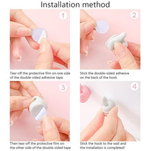 White Multifunctional Multi functional Hand Shape Wall Clip Hanger Keys Cable Holder - justgrabit.in | Just Grab It