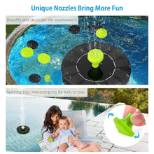 Solar - Powered Garden Fountain Pump 1 Set - Justgrabit Inc.
