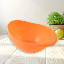 Virgin Rice Bowl Durable Plastic Strainer, Water Strainer | Vegetable & Fruits Washing Bowl - justgrabit.in | Just Grab It