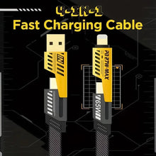 4 in 1 Charging Cable 65W Cable (1 Pc) - justgrabit.in | Just Grab It