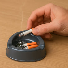 Oblivion Durable Plastic Ashtray Wide Bowl and Triple Cigarette Holder Slots (1 pc) - justgrabit.in | Just Grab It