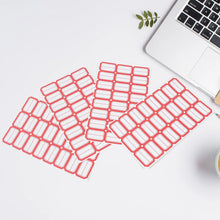 Multipurpose Blank Label Sticker Sheets (10 Sheet Set) - Justgrabit Inc.