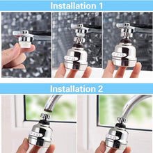 Faucet Sprayer Head, 360° Rotatable Faucet Extension (1 Set) - justgrabit.in | Just Grab It