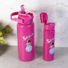 Space Theme Printed Water Bottles – 2000ML, 900ML & 300ML Approx - (Set) - justgrabit.in | Just Grab It