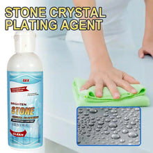 Stone Stain Remover Cleaner, Stone Crystal Plating Agent, Marble Stone Cleaner Polishes, Crystal Plating for Kitchen, Patio, Backyard Marble Cleaner and Polish (75 ML Approx / 1 pc) - Justgrabit Inc.