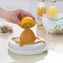 2 In 1 Salad Cutter Bowl with Lemon Squeezer Citrus Juicer (1 Pc) - Justgrabit Inc.
