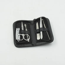6 - Piece Nail Clippers Kit with Travel Case: Professional Manicure Set, Stainless Steel - Justgrabit Inc.