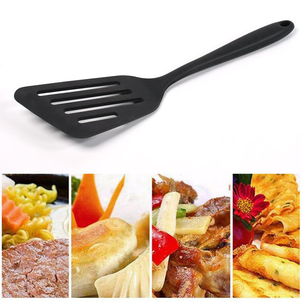 SILICON NON - STICK HEAT RESISTANT KITCHEN TURNER PREMIUM TURNER ( 1PC ) - justgrabit.in | Just Grab It