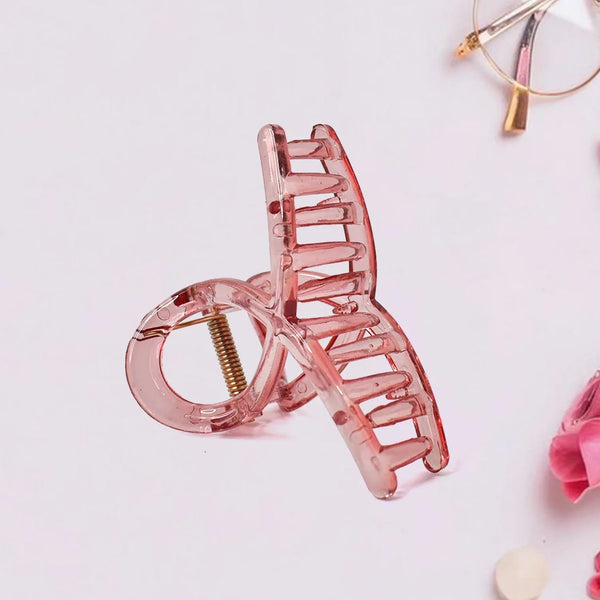 Plastic Hair Clamp Grip, Simple Matte Hair Barrette Clamp (1 Pc) - Justgrabit Inc.