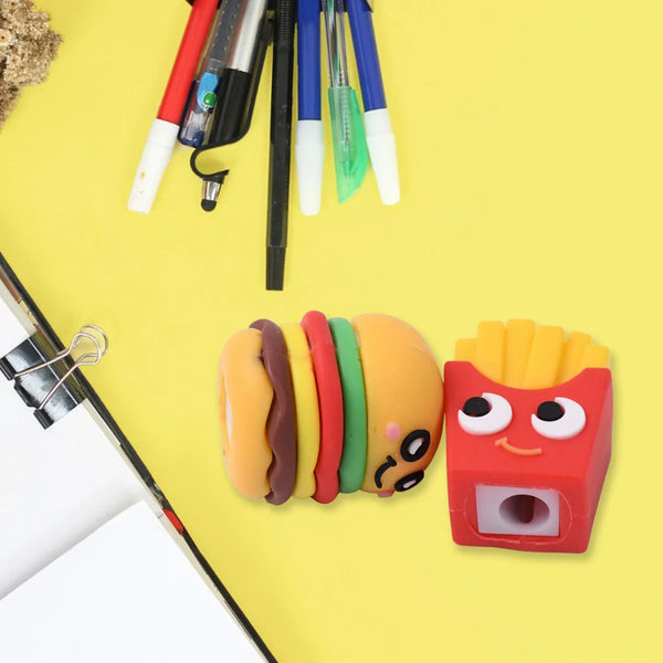 Mix Design Cartoon Shaped Sharpener (1 Pc) - Justgrabit Inc.
