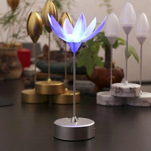Lotus Flower Lamp with Music, Touch Open and Close, USB Rechargeable (1 Pc / Only One Color) - Justgrabit Inc.