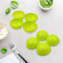 Multipurpose Small Round Plastic Bowl / Katori, Microwave Safe Reusable Lightweight Bowl, Dishwasher Safe Chutney Bowl (8 Pcs Set) - Justgrabit Inc.