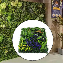 Artificial Plants Wall Topiary Wall Greenery Mat Wall Backdrop (1 Pc Mix Design) - justgrabit.in | Just Grab It