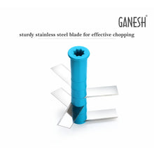 Ganesh Master Chopper with 5 Stainless Steel Blades, XL Large Jumbo Chopper (900 Ml) - Justgrabit Inc.