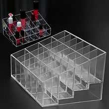 24 Hole Stand Trapezoid Holder Makeup Brushes Set Lipstick Holder Case Tools (1 Pc) - justgrabit.in | Just Grab It