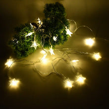 USB Powered 20 LED Decorative Star String Fairy Lights - Justgrabit Inc.