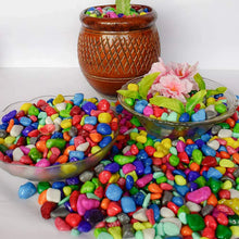 Decorative Stones and Pebbles for Garden, Vase Fillers Multicolor. - Justgrabit Inc.