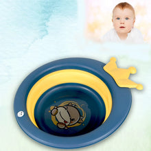 Cartoon Shape Wash Basin, Space Saving Multi Function Foldable Baby Wash basin Easy Clean Lightweight Thicken for Washing Face for Home (33x31 Cm / 1 pc) - Justgrabit Inc.