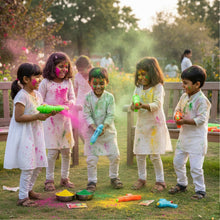Mini Plastic Holi Pichkari Water Gun Toy for Kids (1 Pc, Mix Design) - justgrabit.in | Just Grab It
