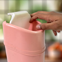 Mini Trash Can, Dustbin Plastic Garbage Can with Lid (1 Pc) - justgrabit.in | Just Grab It
