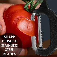 2 - in - 1 Double Julienne and Vegetable Peeler - Justgrabit Inc.