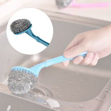 6 in 1 Kitchen Cleaning Set Handy Free Stainless Steel Scrubber - justgrabit.in | Just Grab It