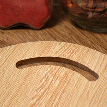 Wooden Round Chopping Board For Chopping Fruit & Vegetable - justgrabit.in | Just Grab It