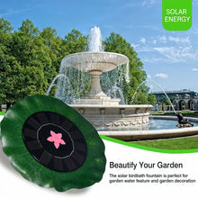 Decorative Solar - Powered Floating Water Fountain Pump - Justgrabit Inc.